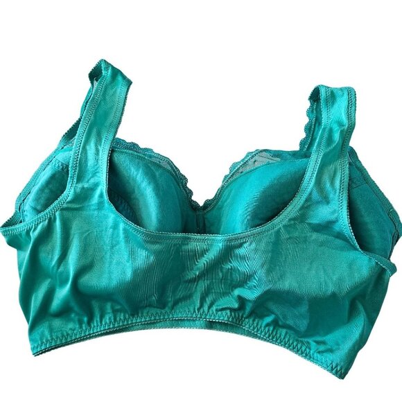 Rhonda Shear Green Style 676 Shapewear Leisure Bra in Size  3X - Picture 2 of 9